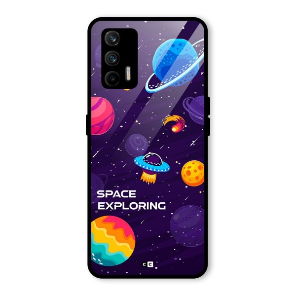 Space Exploring Glass Back Case for Realme GT 5G