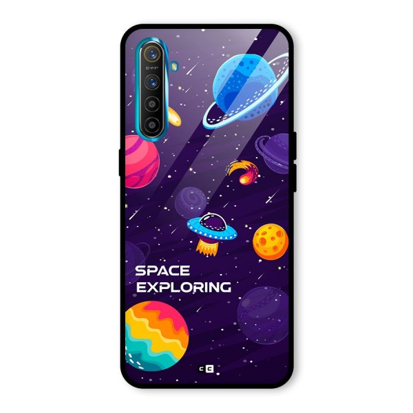 Space Exploring Glass Back Case for Realme X2