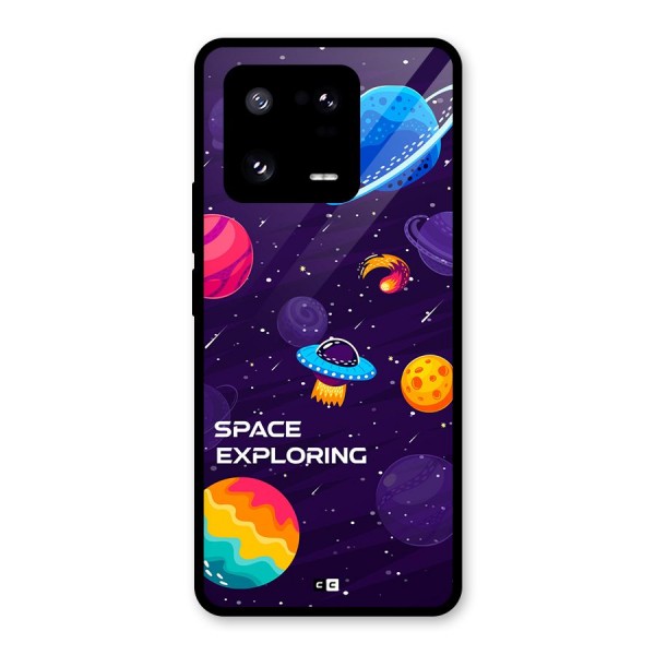 Space Exploring Glass Back Case for Xiaomi 13 Pro