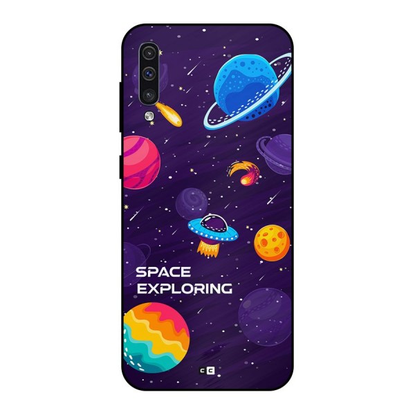 Space Exploring Metal Back Case for Galaxy A30s