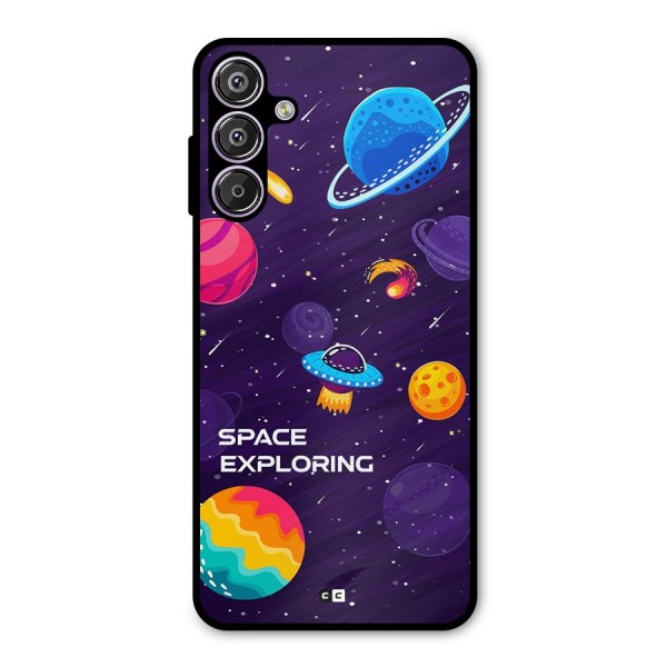 Space Exploring Metal Back Case for Galaxy F15