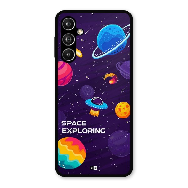 Space Exploring Metal Back Case for Galaxy F54