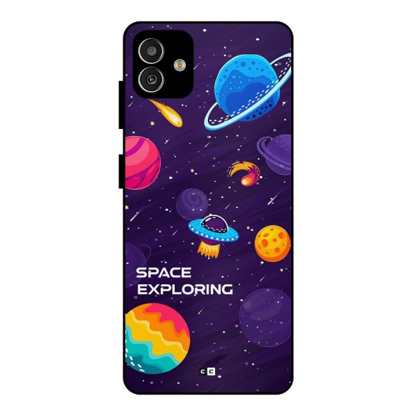 Space Exploring Metal Back Case for Galaxy M13 5G