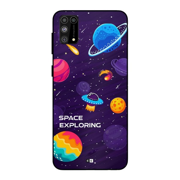 Space Exploring Metal Back Case for Galaxy M31