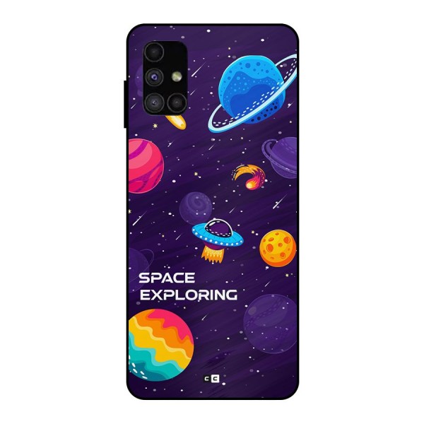 Space Exploring Metal Back Case for Galaxy M51