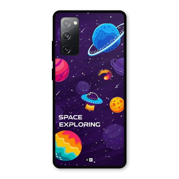 Space Exploring Metal Back Case for Galaxy S20 FE