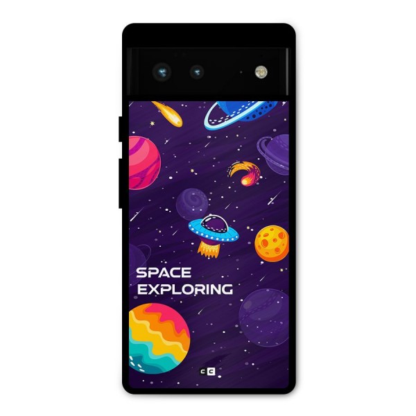 Space Exploring Metal Back Case for Google Pixel 6