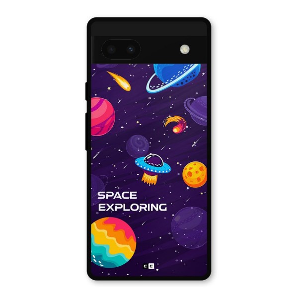 Space Exploring Metal Back Case for Google Pixel 6a