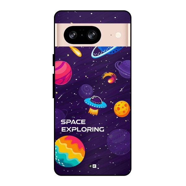 Space Exploring Metal Back Case for Google Pixel 8