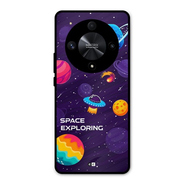 Space Exploring Metal Back Case for Honor X9b