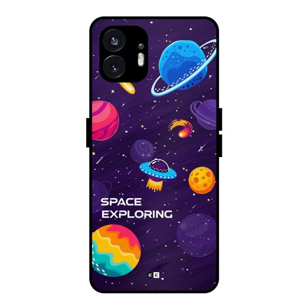 Space Exploring Metal Back Case for Nothing Phone 2