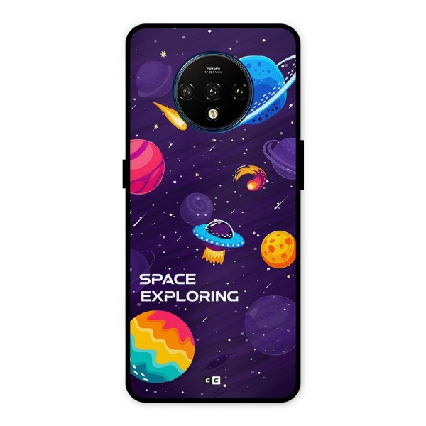 Space Exploring Metal Back Case for OnePlus 7T