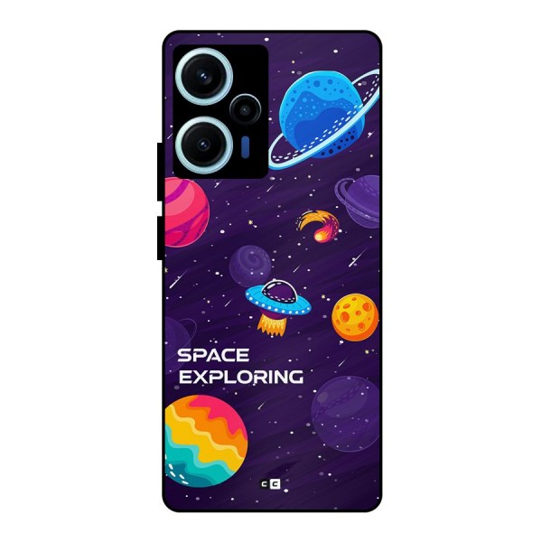 Space Exploring Metal Back Case for Poco F5