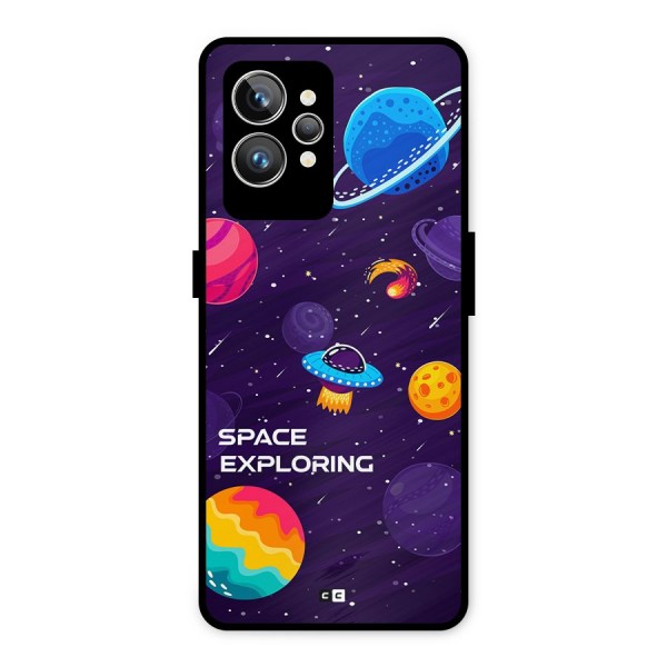 Space Exploring Metal Back Case for Realme GT2 Pro