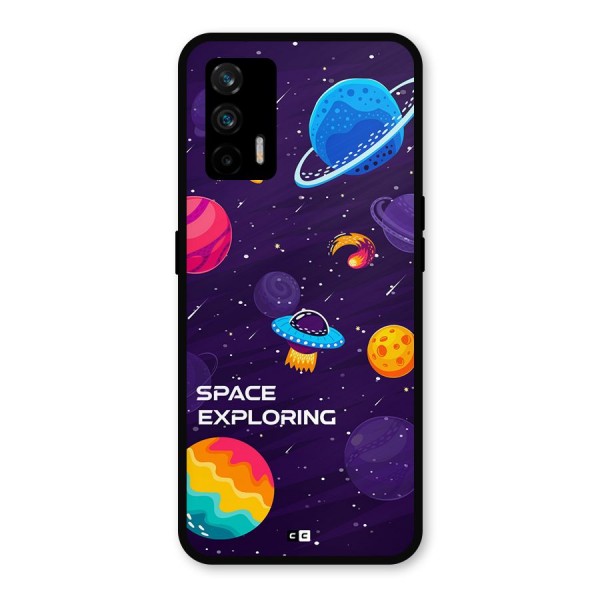 Space Exploring Metal Back Case for Realme GT 5G