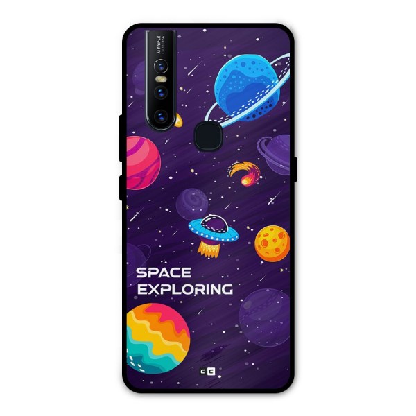 Space Exploring Metal Back Case for Vivo V15