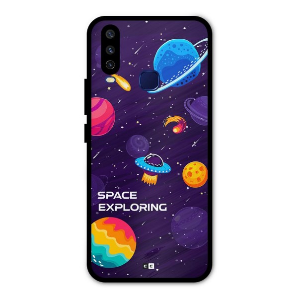 Space Exploring Metal Back Case for Vivo V17