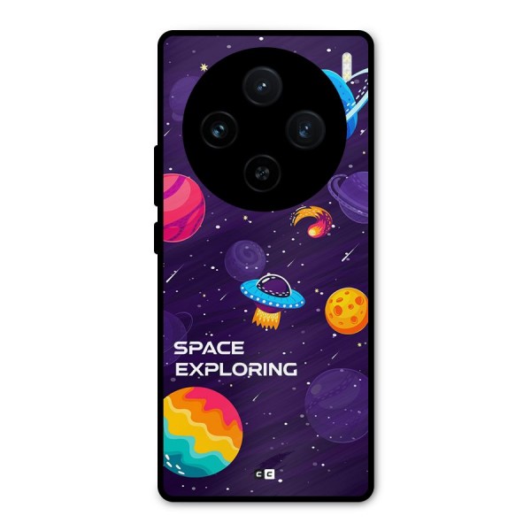 Space Exploring Metal Back Case for Vivo X100