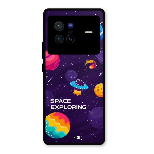 Space Exploring Metal Back Case for Vivo X80