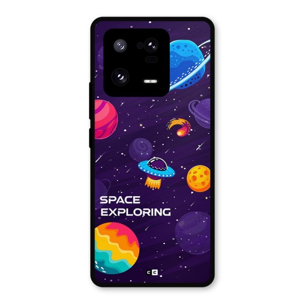 Space Exploring Metal Back Case for Xiaomi 13 Pro