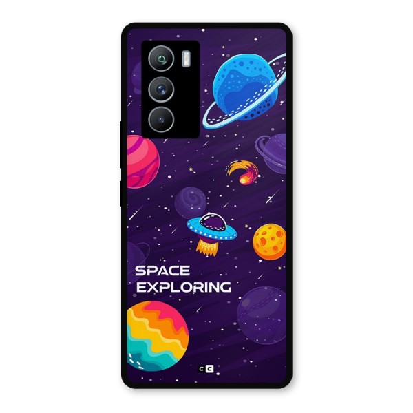 Space Exploring Metal Back Case for iQOO 9 SE