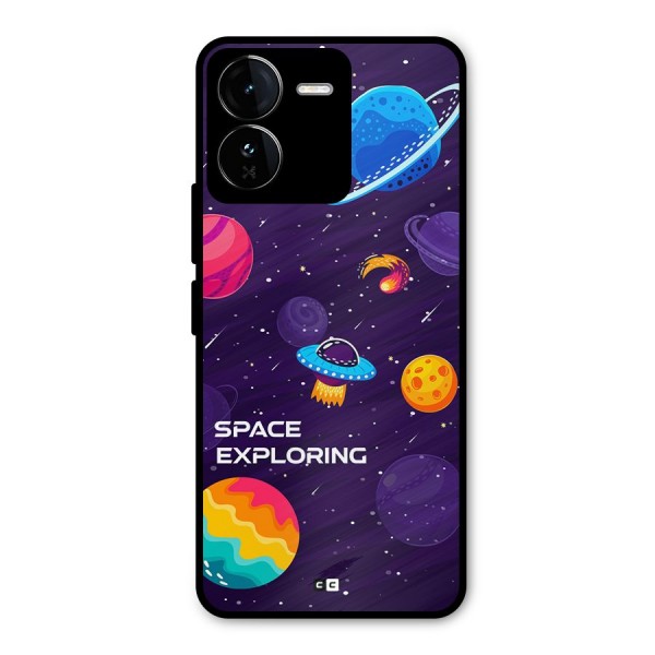 Space Exploring Metal Back Case for iQOO Z9