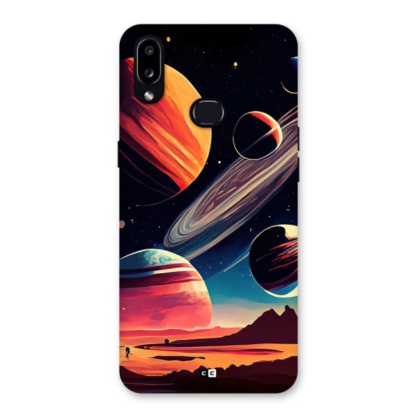 Space Planets Back Case for Galaxy A10s