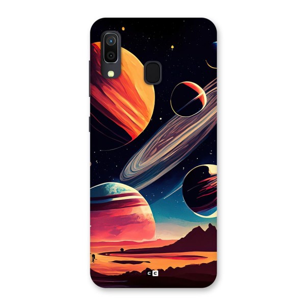 Space Planets Back Case for Galaxy A20