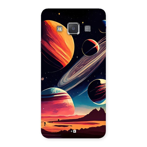 Space Planets Back Case for Galaxy A3