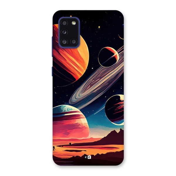 Space Planets Back Case for Galaxy A31