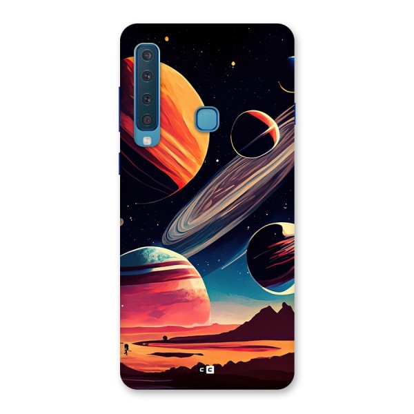 Space Planets Back Case for Galaxy A9 (2018)