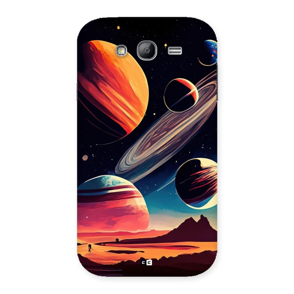 Space Planets Back Case for Galaxy Grand