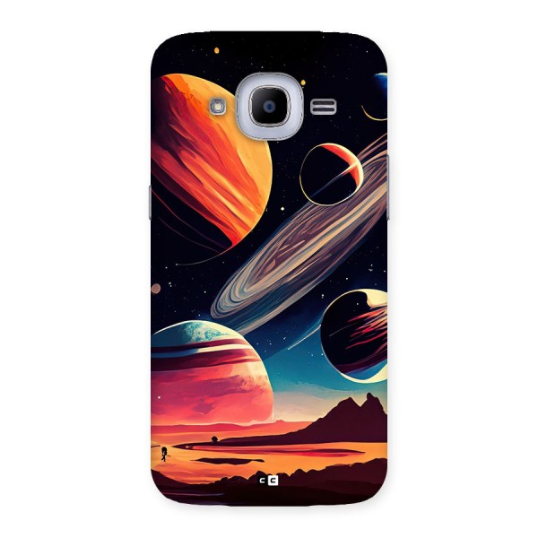 Space Planets Back Case for Galaxy J2 2016