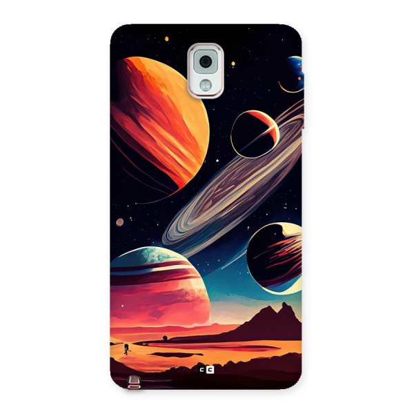 Space Planets Back Case for Galaxy Note 3