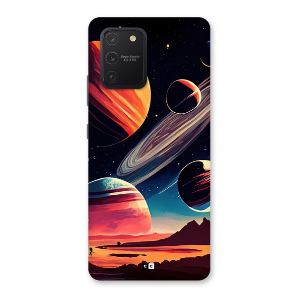 Space Planets Back Case for Galaxy S10 Lite