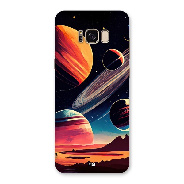 Space Planets Back Case for Galaxy S8 Plus