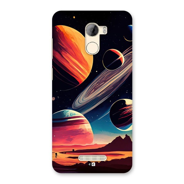 Space Planets Back Case for Gionee A1 LIte