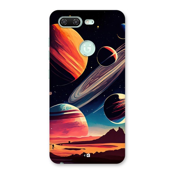 Space Planets Back Case for Gionee S10