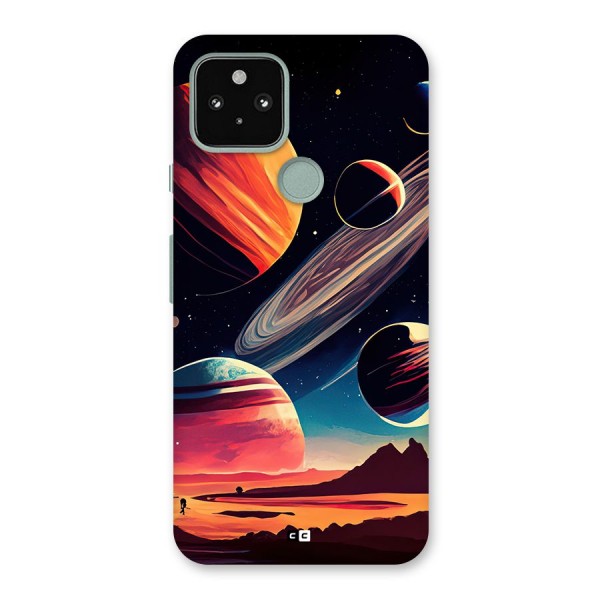 Space Planets Back Case for Google Pixel 5