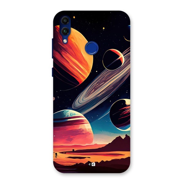 Space Planets Back Case for Honor 8C