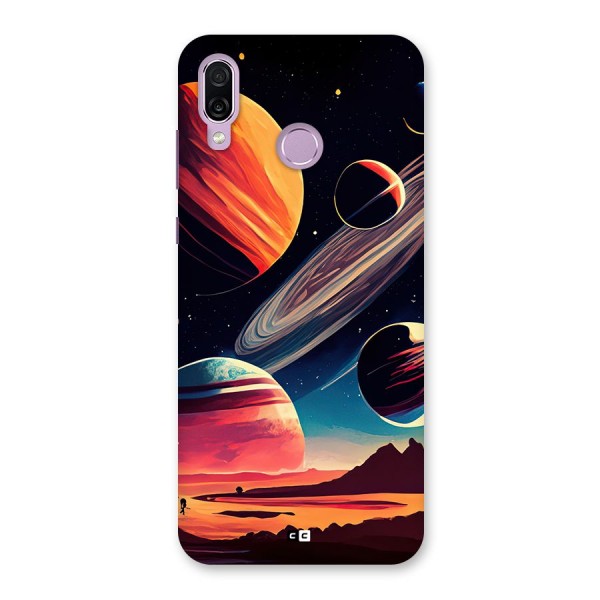 Space Planets Back Case for Honor Play