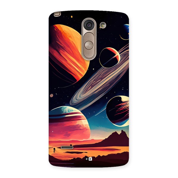 Space Planets Back Case for LG G3 Stylus