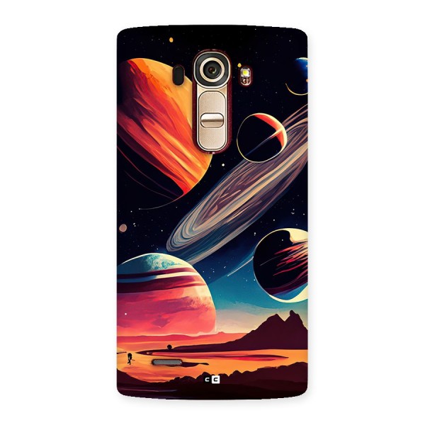 Space Planets Back Case for LG G4