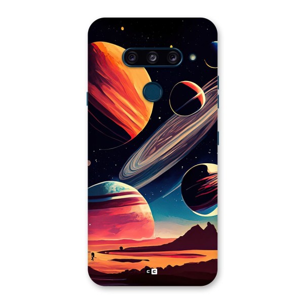 Space Planets Back Case for LG  V40 ThinQ