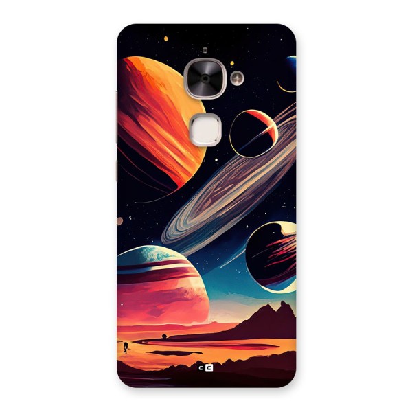 Space Planets Back Case for Le 2