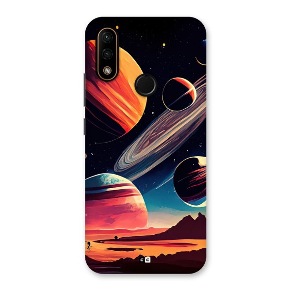 Space Planets Back Case for Lenovo A6 Note