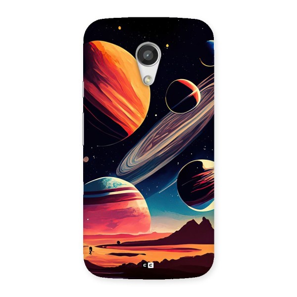 Space Planets Back Case for Moto G 2nd Gen