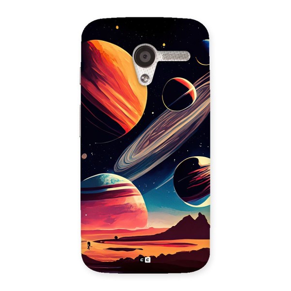 Space Planets Back Case for Moto X