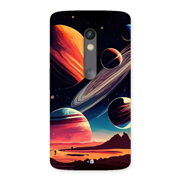 Space Planets Back Case for Moto X Play