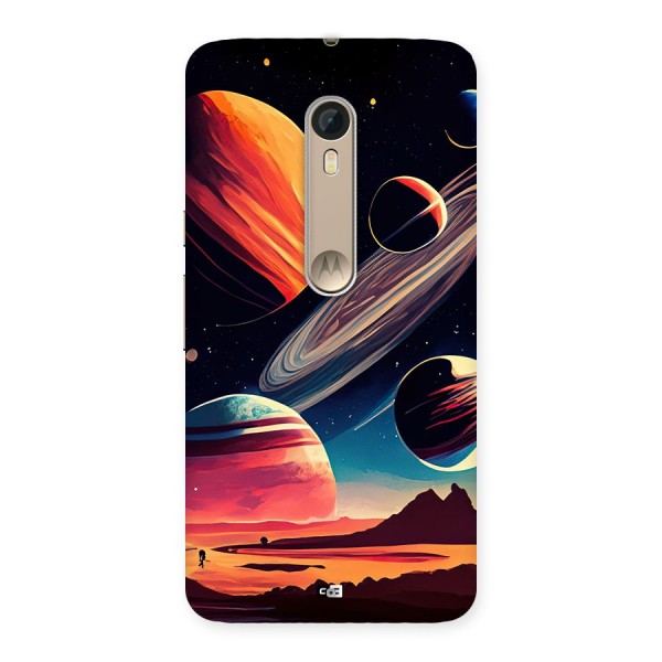 Space Planets Back Case for Moto X Style